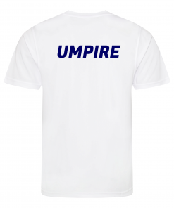 Team White Academy Umpire T-shirt