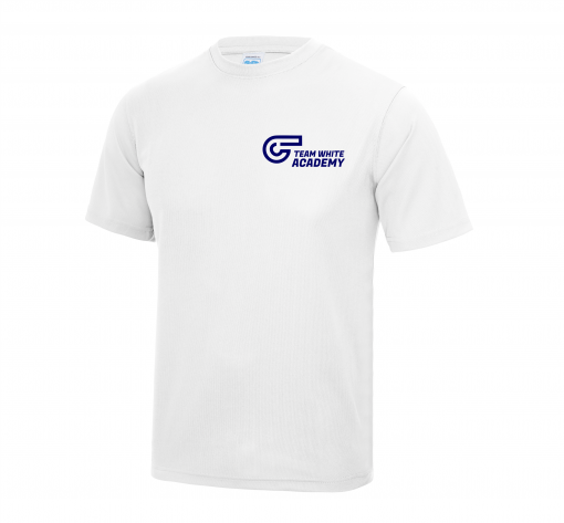 Team White Academy Umpire T-shirt - Image 3