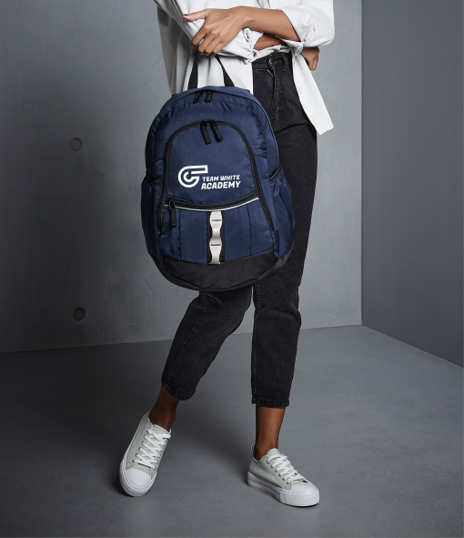 Team White Academy Umpire Backpack - Image 2